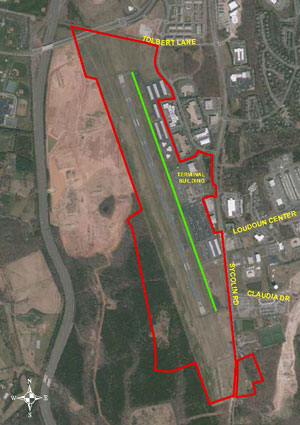 Airport Parallel Taxiway Reloc Aerial