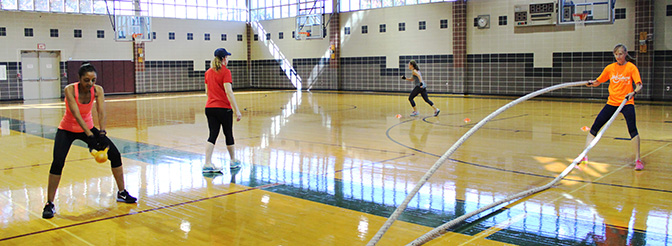 Group Training in Gym