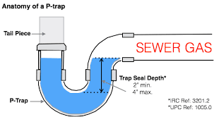 P-Trap Diagram