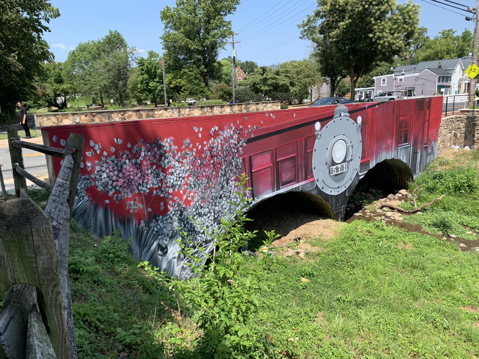 King Street Bridge Mural 