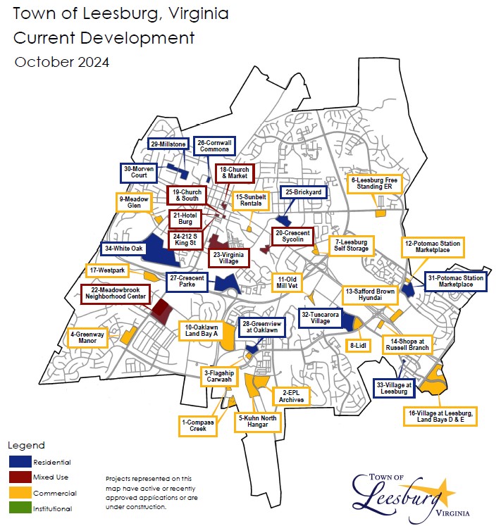 March 2023 Current Development Map