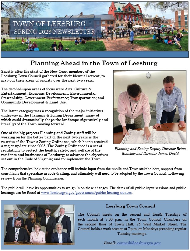 Spring 2023 Newsletter Cover