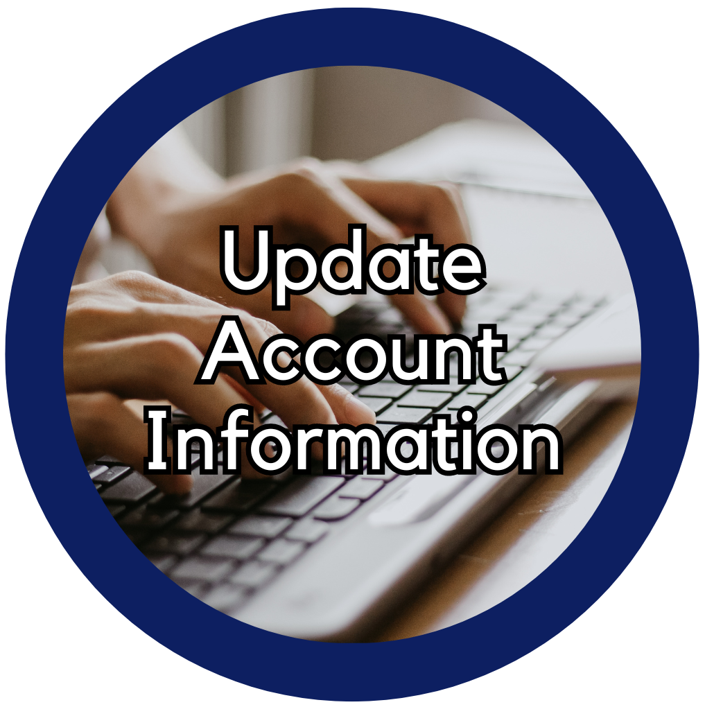 Update Account Info Widget