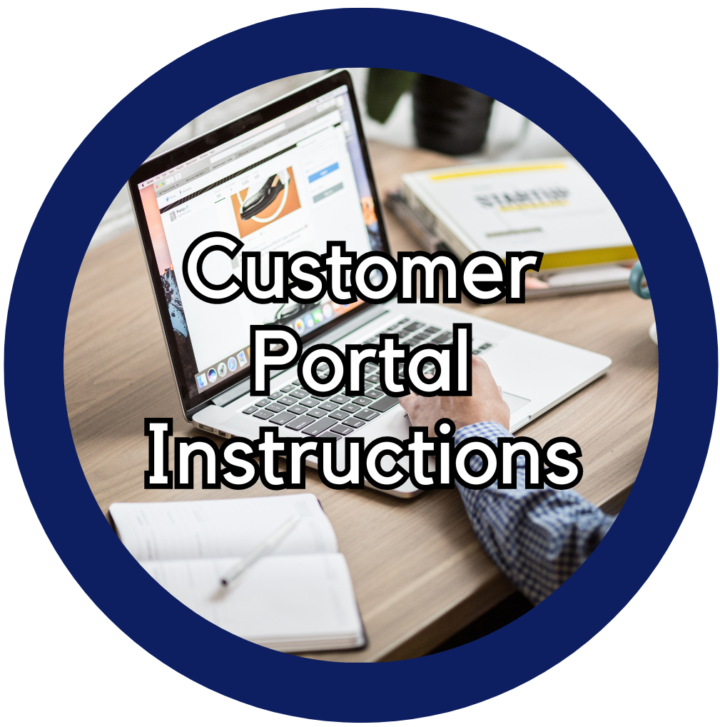 Customer Portal Instructions Widget