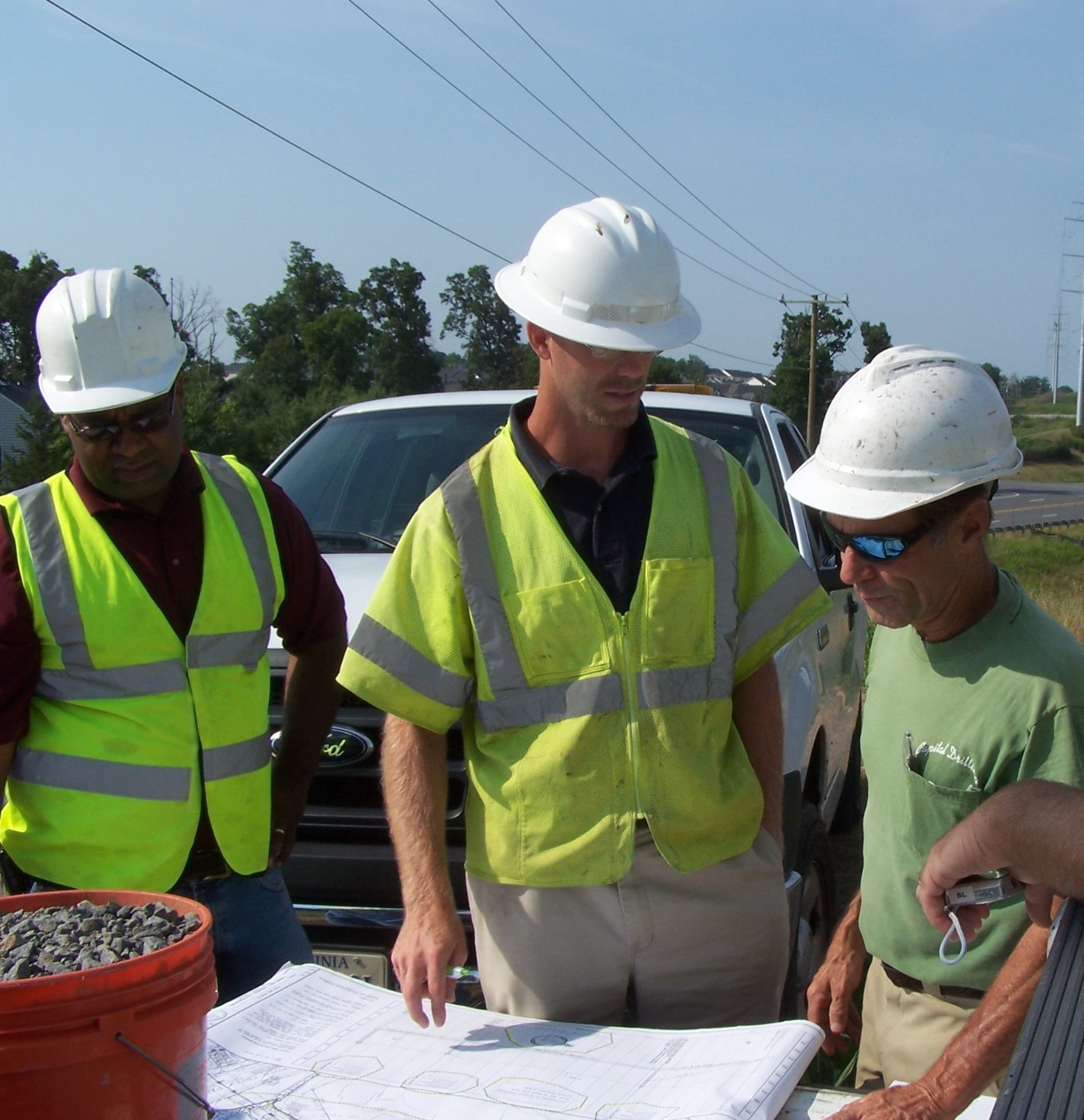 inspectors in field