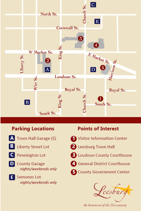 UPDATED 2024 Downtown Parking Map