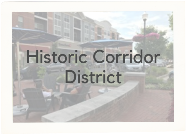 Button ink for Historic Corridor District Information - image of Village at Leesburg