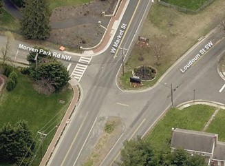 Morven Park Rd Crosswalk Aerial FY25