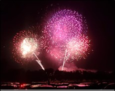 Fireworks at Ida Lee Park