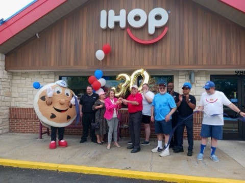 IHOP Ribbon Cutting