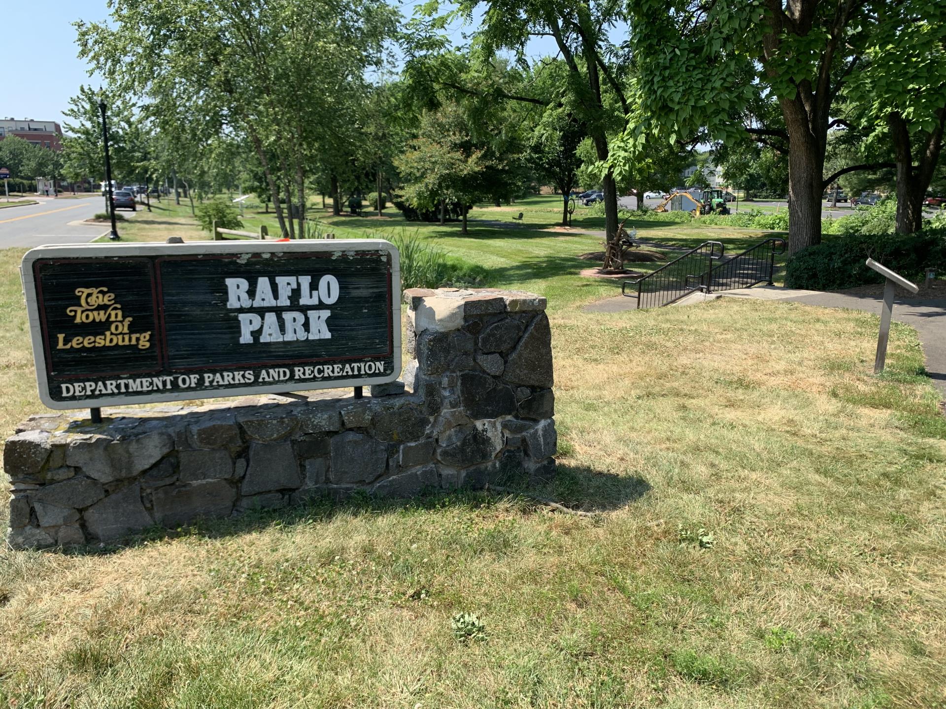 Raflo Park Sign