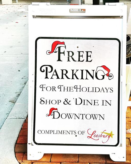 Free Holiday Parking to Begin in Downtown Leesburg