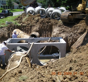 Country Club Drive Storm Drainage 6/22/09