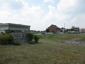 Airport Terminal and Sign