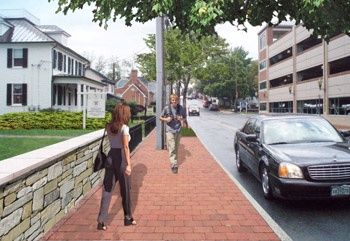 Downtown Improvements Loudoun St Rendering