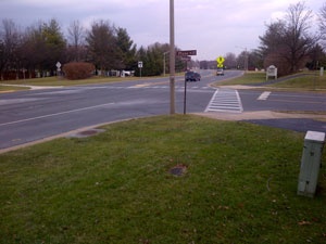 Battlefield at Plaza Intersection Before Signal