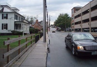 Downtown Improvements Loudoun St Walkways Before