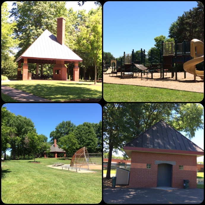 Fox Ridge Park Pavilion collage