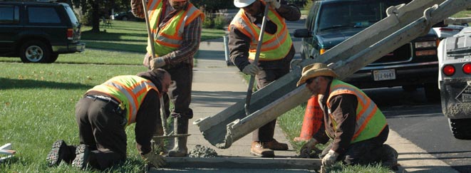 Sidewalk Repair Banner