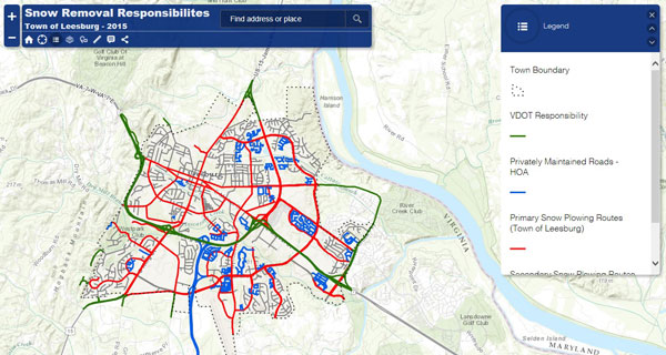 Snow Removal Interactive Map