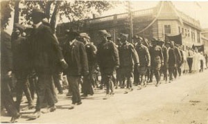 WWI Infantry Parade